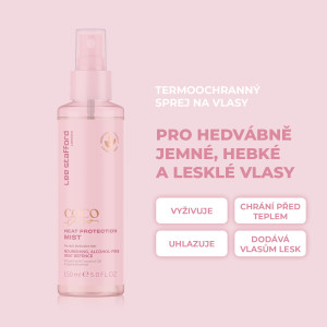 Lee Stafford CoCo LoCo Agave Heat Protection Mist ochranný sprej na vlasy, 150 ml
