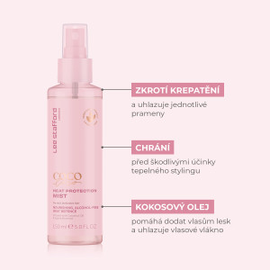 Lee Stafford CoCo LoCo Agave Heat Protection Mist ochranný sprej na vlasy, 150 ml