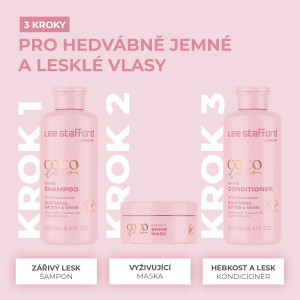 Lee Stafford CoCo LoCo Agave Coconut vyživující maska na vlasy, 200 ml
