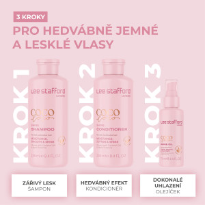 Lee Stafford CoCo LoCo Agave Shine Oil kokosový olej na vlasy, 75 ml