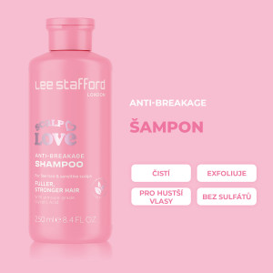Lee Stafford Scalp Love Anti Hair-Loss Thickening šampon pro posílení vlasů a proti vypadávání, 250 ml