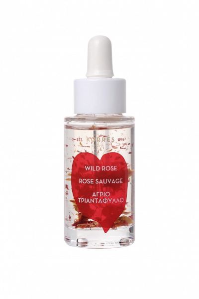 KORRES Wild Rose 5% Vitamin C Brightening Face Oil rozjasňující a vyživující pleťový olej, 30 ml