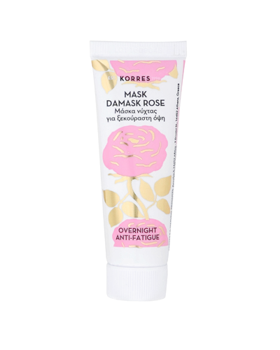 KORRES Beauty Shots Damask Rose noční pleťová maska s extraktem z damšské růže, 18 ml