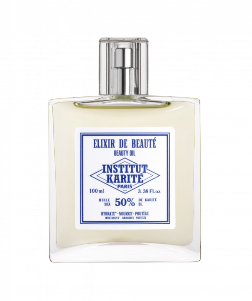 Institut Karite 50% Pečujicí olej krásy Karité bez vůně, 100 ml