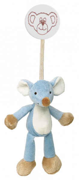 Teddykompaniet Diinglisar - plyšová myš s klipem