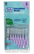 TePe Extra soft mezizubní kartáčky 1,1 mm, světle fialové, 8 ks