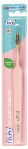 TePe Colour Compact x-soft, zubní kartáček, světle růžový