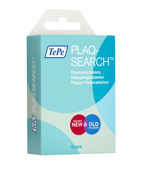 TePe PlaqSearch indikace plaku, 10 tablet