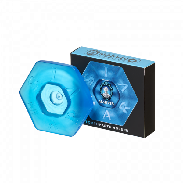MARVIS stojánek na zubní pastu, modrý