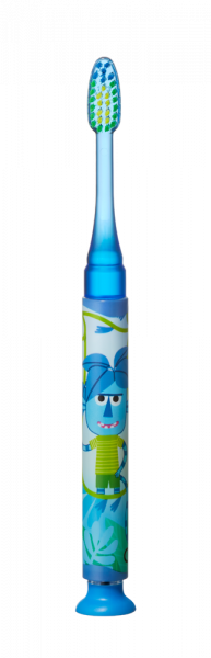 GUM Light-Up Jungle Buddies dětský blikající zubní kartáček (od 6 let)