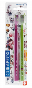 Curaprox CS 5460 zubní kartáček, Ultra soft FLOWER duo pack