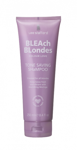 Lee Stafford Bleach Blondes Colour Love šampon pro každodenní péči o blond vlasy, 250 ml