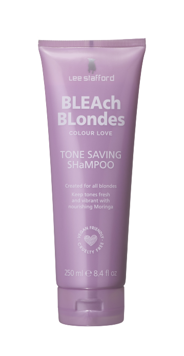 Lee Stafford Bleach Blondes Colour Love šampon pro každodenní péči o blond vlasy, 250 ml