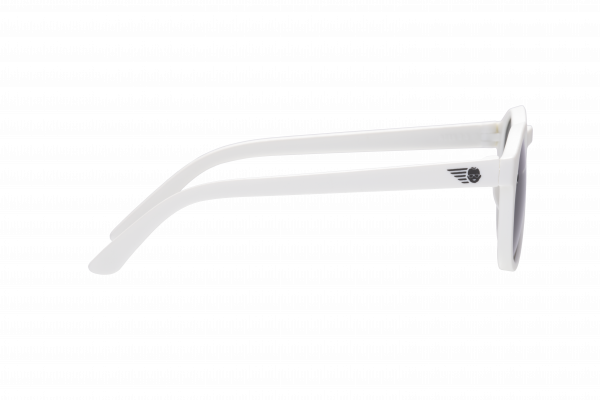 BABIATORS Originals Keyhole sluneční brýle, bílé, 0-2 roky