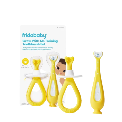 Fridababy Grow-With-Me sada tréninkových zubních kartáčků