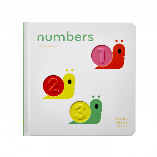 Čísla - hmatová knížka TouchThinkLearn