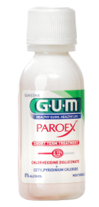 GUM PAROEX ústní voda (výplach, CHX 0,12 % + CPC 0,05 %), 30 ml