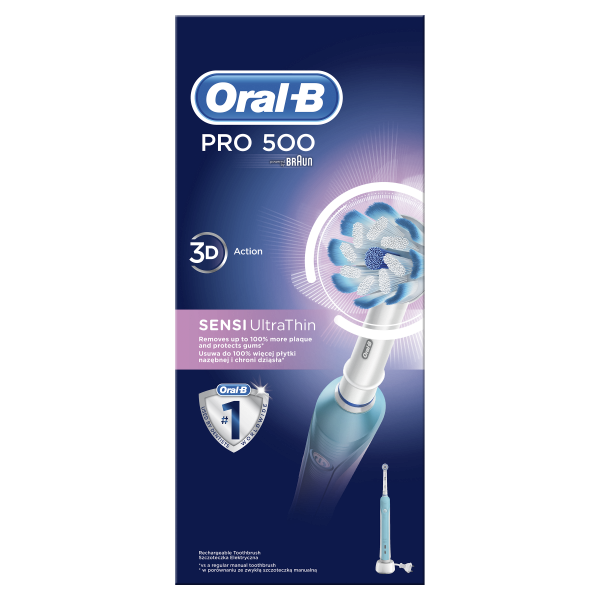 Oral-B PRO 500 Sensitive elektrický kartáček