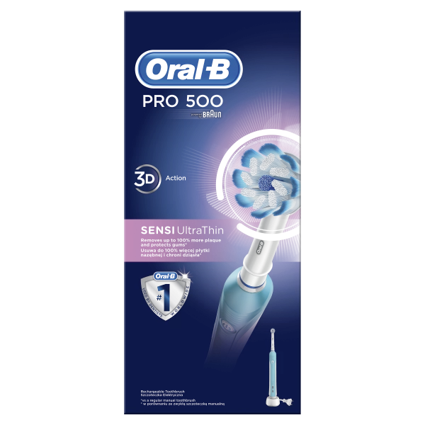 Oral-B PRO 500 Sensitive elektrický kartáček