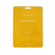 Kocostar Vitamin Sheet Mask Antioxidační pleťová maska, 1 ks
