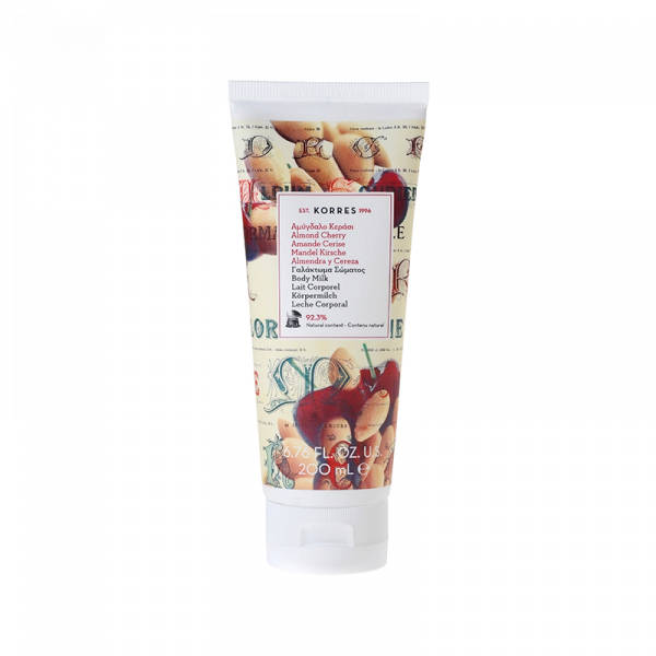 KORRES Body Milk tělové mléko mandle a třešeň, 200 ml