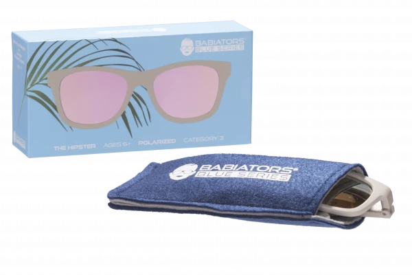 BABIATORS The Hipster polarizační sluneční brýle, pudrové, 6+ let
