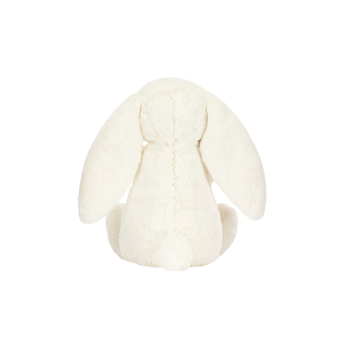 Jellycat Krémový králíček s růžičkou