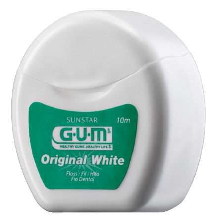GUM OriginalWhite zubní nit bělicí, 10 m