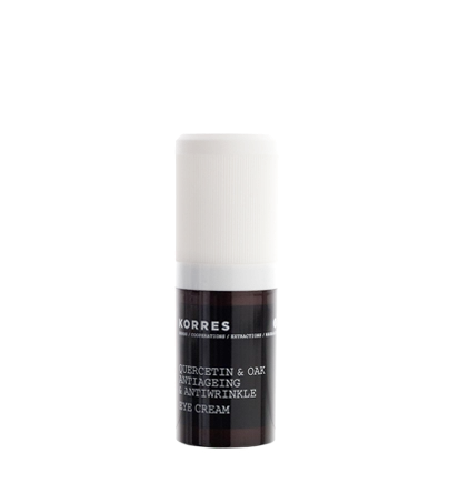KORRES Eye Cream Quercetin and Oak - oční krém proti vráskám Quercetin a dub, 15 ml 