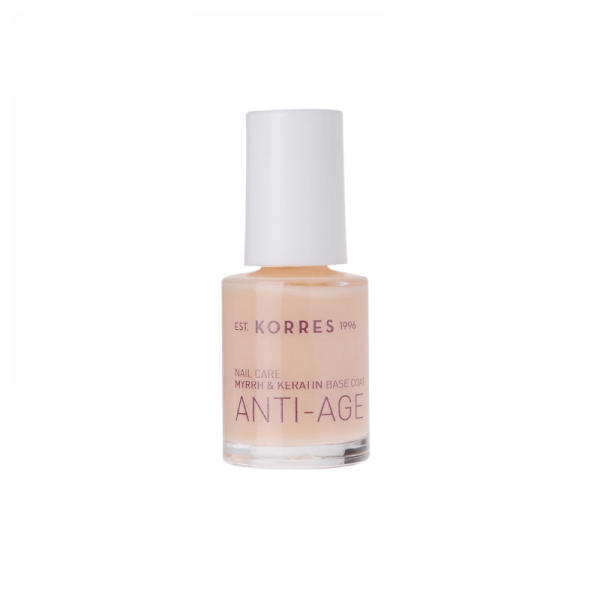KORRES Nail Therapy - podkladový anti-aging lak pro vyplnění nepravidelné struktury nehtů, 10 ml