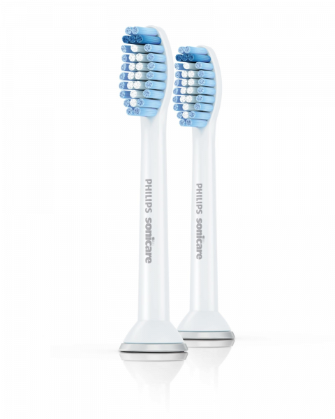 Philips Sonicare Sensitive standard HX6052/07, náhradní hlavice, 2 ks