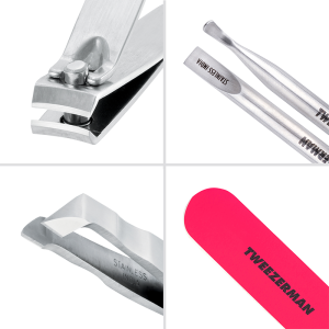 Tweezerman Mini Neon Nail Rescue Kit – kapesní sada první pomoci pro nehty