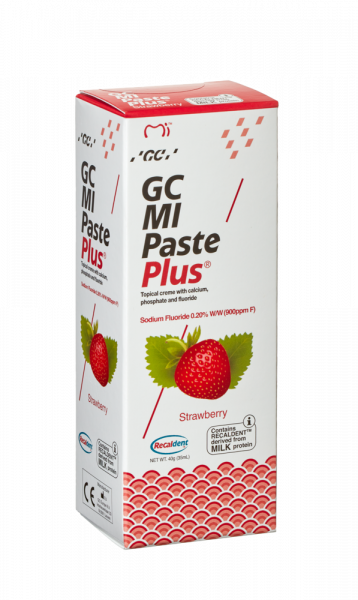 GC MI Paste Plus dentální krém, jahoda, 40 g