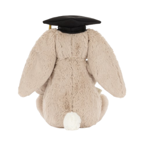 Jellycat Bashful Bunny v absolventském outfitu