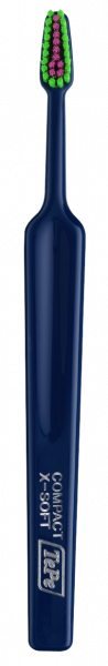 TePe Colour Compact x-soft, zubní kartáček, tmavě modrý