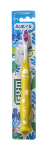 GUM Junior Jungle Buddies, dětský zubní kartáček (6 - 9 let)