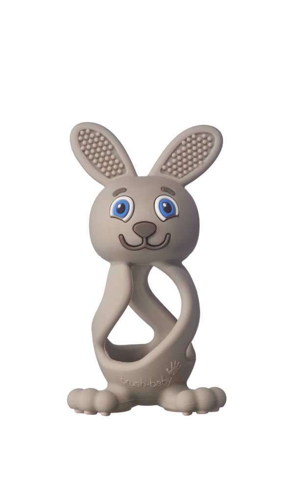 Brush-baby Bobbie Bunny kousátko, cappuccino, 0-3 roky