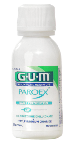 GUM PAROEX ústní voda (výplach, CHX 0,06 % + CPC 0,05 %), 30 ml
