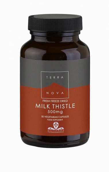 Terranova Ostropestřec (sušený mrazem), 500 mg