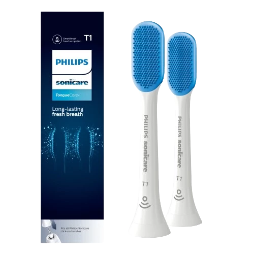 Philips Sonicare TongueCare+ HX8072/01 Hlavice na čištění jazyka, 2 ks