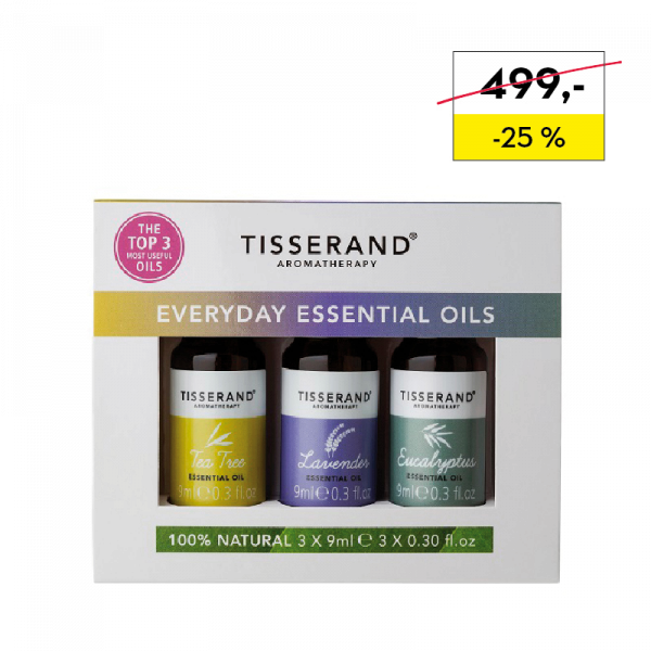Tisserand Aromaterapeutická sada nezbytných olejů, 3x 9 ml