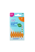 TePe Original mezizubní kartáčky z bioplastu 0,45 mm, oranžové, 6 ks, krabička