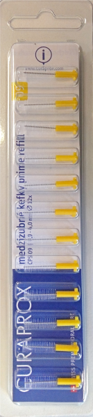 Curaprox CPS 09 prime mezizubní kartáčky, žluté, 12 ks