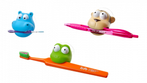 SMILLE držák na zubní/mezizubní kartáček, ryba