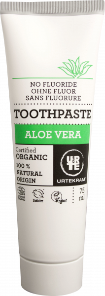 URTEKRAM Aloe Vera zubní pasta BIO, 75 ml