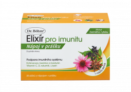 Dr. Böhm Elixír pro imunitu, 30 sáčků v balení s příchutí černého rybízu