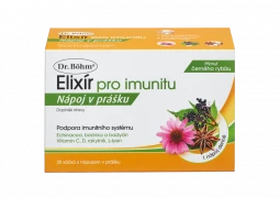 Dr. Böhm Elixír pro imunitu, 30 sáčků v balení s příchutí černého rybízu