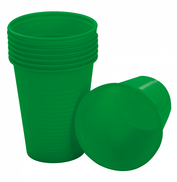 Medicom plastový kelímek do ordinace, zelený, 3000 ks
