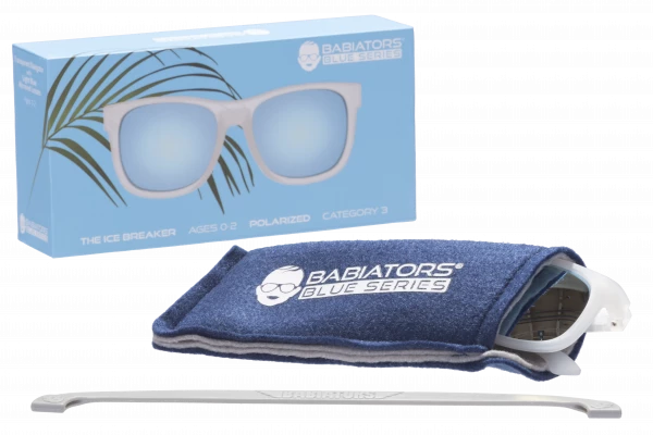 BABIATORS The Ice Breaker polarizační sluneční brýle, bílé, 0-2 let