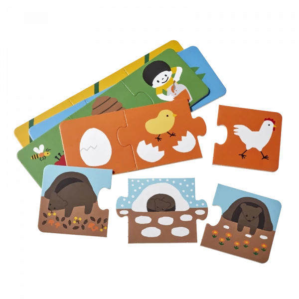 Puzzle s příběhem - Zvířátka
